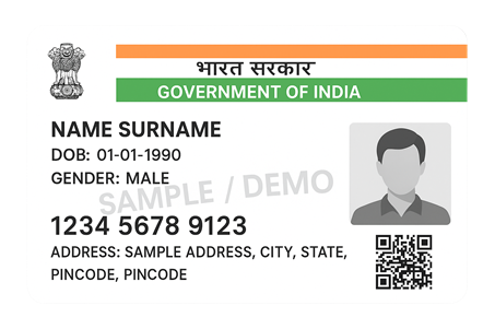 Aadhaar Card printing service by DMT SEVA